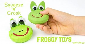 Croaking Frog Craft