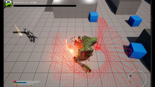 游戏攻击特效slash更新，添加耀斑和光照