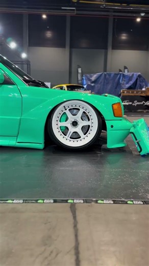 Mercedes 190e Falken EVO2 metal widebody GR8 international car show