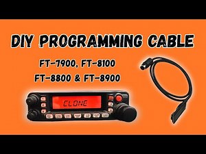 DIY Programming Cable for the FT-7900 / FT-8100 / FT-8800 / FT-8900