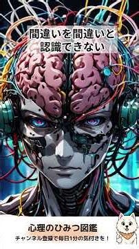 【脳の欠陥】人間が必ず間違える“認知バイアス”という呪い #心理学 #認知バイアス #メンタル #確証バイアス #アンカリング効果 #代表性バイアス #心理のひみつ図鑑 #人間関係 #shorts