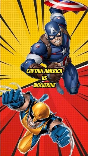 Captain America vs Wolverine - Who Wins?