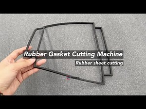 CNC Rubber Sheet Cutting Machine