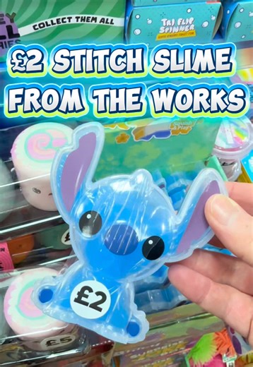 Disappointing £2 Stitch Slime Review from The Works