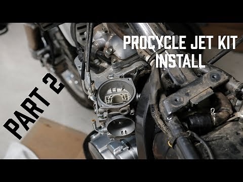 PART TWO - Procycle Jet Kit Install//Test Ride//DR650
