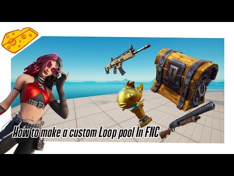 How to Make a Custom Loop pool In Fortnite Creative (2025)
