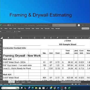 Framing & Drywall Estimating with A-Plans: What You Must Catch