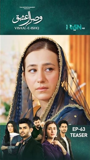 Visaal E Ishq Episode 63 Teaser #shorts #shortsfeed #visaaleishq #pakistanidrama #greentv