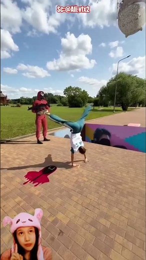 Tantangan injak kepala ⁉️ Ali.vfx2 #shorts #funny #dubbing