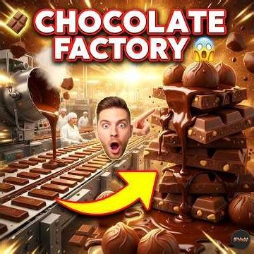 How chocolate is made😱?#shorts #viralvideo #trending #factory