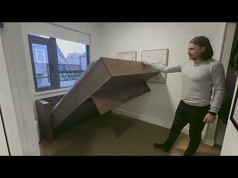 Expanse Inverse Murphy Bed - NO CABINET Revolutionary design