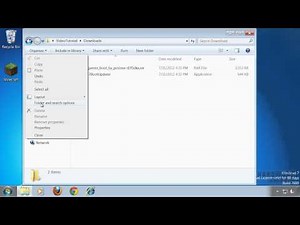 Show file extensions in Windows 7