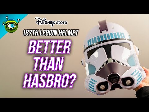 Disney Store Mace Windu 187th Legion Clone Trooper Helmet Unboxing & Review