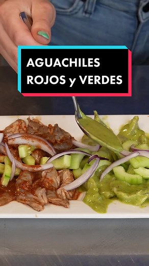 Spicy Shrimp Aguachile: Red & Green Recipes