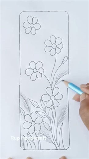 So So So Cut Latest table Runner Design Drawing ,How to Draw Table Runner Design #ruphandicraft