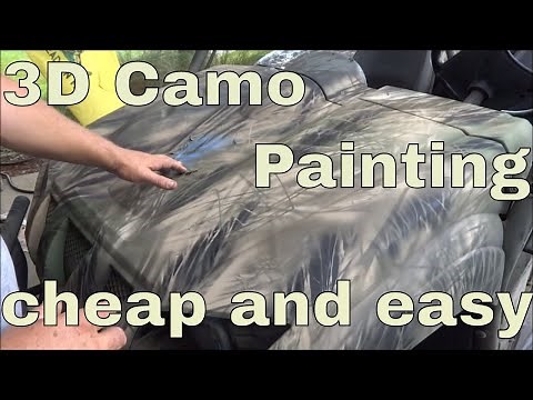 How to Camo Paint almost anything in 3D cheap