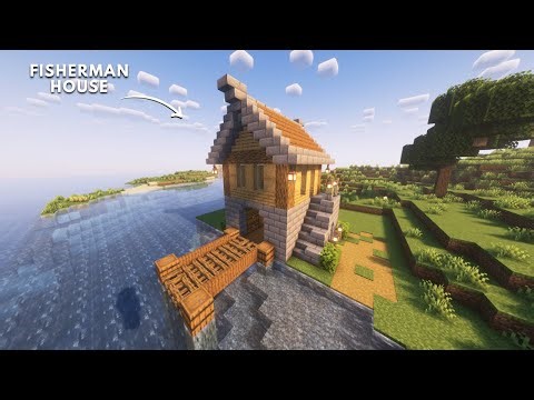 Minecraft: Fisherman House 🏠 (tutorial)