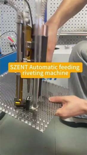 Blind Rivets，Automatic feeding riveting machine #rivet #tools #rivetgun #riveter #fyp