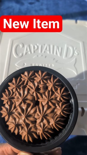 NEW Chocolate Cake at Captain D's