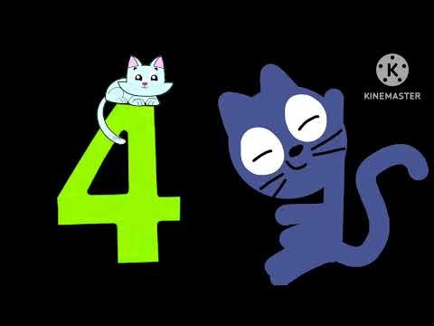 Number creatures cartoon 1 - 100