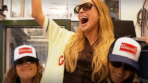 'Call Her Daddy' host Alex Cooper got booed at the Chicago Cubs game on Sunday, as she delivered an unexpected performance of 'Take Me Out to the Ballgame.' | Entertainment Tonight