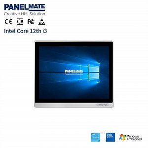 [Hot Item] Panelmate 15 Inch Embedded Industrial Panel PC IP65 Waterproof and Dustproof Resistive Touchscreen Intel Core 12th I3 Industrial PC All-in-One PC Tablet PC