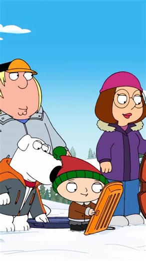 Motion Ink on Instagram: "(Season8, Episode3) Episode: Road to the North Pole Show: Family Guy Peter brings a sleigh to Quahog thinking he’s about to revolutionize winter fun, but of course it turns into total chaos the second he tries to steer it. He barrels down hills yelling nonsense, narrowly misses pedestrians, and completely ignores every warning sign — all while shouting “Whee!” louder than anyone should. Lois is mortified, Brian questions basic physics, and Stewie plots how to use the me