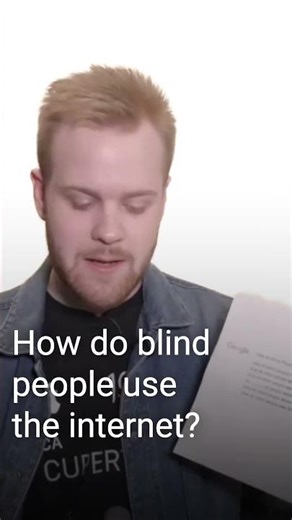 How Do Blind People Drive? Or use a computer? 🦯🤔
