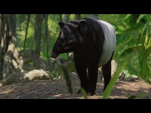 {PLANET ZOO} Malayan Tapir Habitat Build