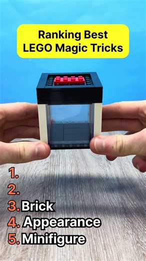Ranking Best LEGO Magic Tricks #lego