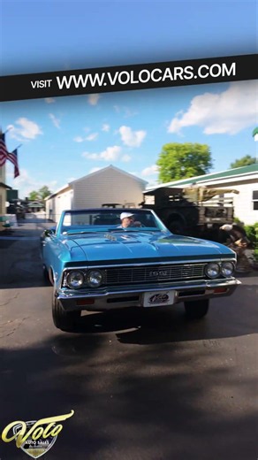 1966 Chevrolet Chevelle SS Startup & Rev! (V22305)