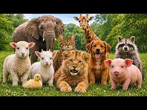 20 Animal Sounds for Kids | Learn Animal Names and Sounds