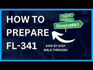 How To Complete California Divorce Form FL-341 (2024 Forms)