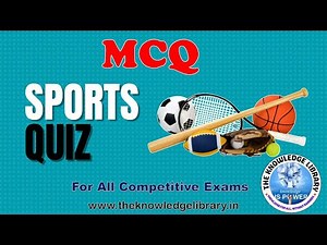 Ultimate Sports MCQ 2024 | Sports GK Questions and Answers in English | Games Trivia