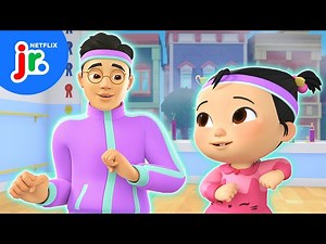 Cece's Dance Practice with Daddy! 🎶 CoComelon Lane | Netflix Jr - Videos For Kids