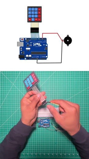 Arduino Project Ideas: Digital Piano #arduinoprogramming #electricalcircuit #diy