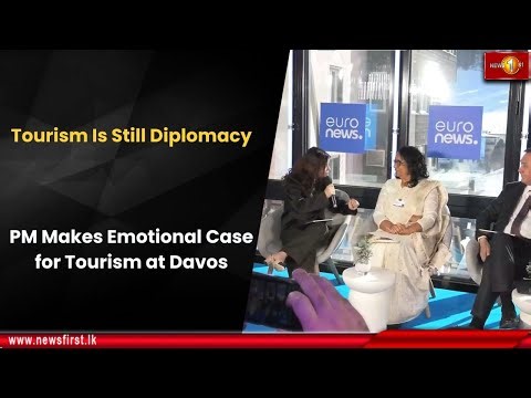 Tourism Is Still Diplomacy: PM Makes Emotional Case for Tourism at Davos