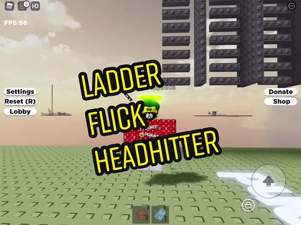 Ladder Flick Headhitter Techniques in Roblox