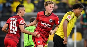 Haaland amargó el debut de Borré y fue figura en la victoria del Dortmund