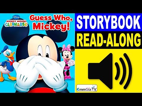 Mickey Mouse Clubhouse - Guess Who, Mickey! 📖 Read Along Story books 📚 Read Aloud Stories for Kids