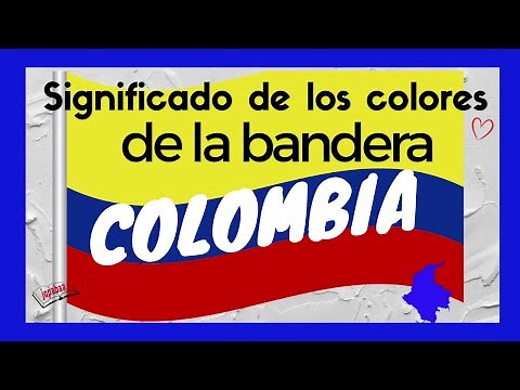 Meaning of the colors of the Colombian flag. Colombia's patriotic symbol @Jopabaa