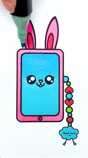 Fun Smartphone Coloring: Glitter Art Time! 📱✨