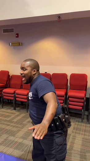 The Acadmey class started Asp Baton training today. The baton is a great less lethal option for officers to use. They also go into Handcuffing techniques this afternoon. We still have space available in our April Academy, check us out at hampton.gov/hire #police #handcuffs #womenpolice #fyp #hardwork #asp #comeandgetitchallenge