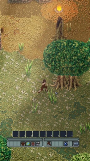 Attack that Tree! #voxelgames #gamedev #indiegame #survivalgame #pixelart #gamedevblog #action