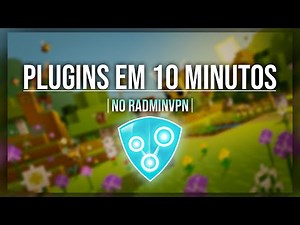 COMO CRIAR UM SERVER NO MINECRAFT COM PLUGINS EM 10 MINUTOS (2021+) (RADMIN-VPN)