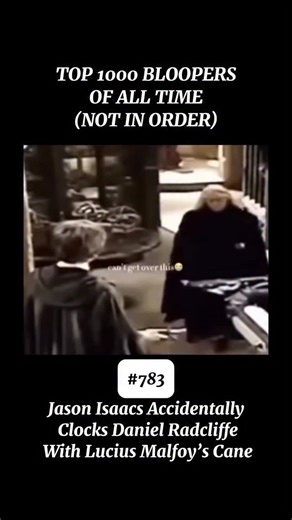 OFFICIAL CAUGHTLIVE ACCOUNT on Instagram: "During the filming of Harry Potter and the Chamber of Secrets, one behind-the-scenes moment became infamous among fans and cast alike. While shooting a confrontation scene, Jason Isaacs tapped Daniel Radcliffe with Lucius Malfoy’s serpent-topped cane — only the metal tip connected much harder than anyone expected. Radcliffe’s reaction on camera is a mix of performance and real pain, and Isaacs has said in interviews that he felt terrible once he realize