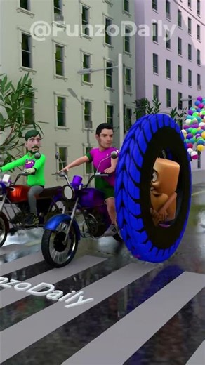 TungTungTungSahur, Mr Beast, Ronaldo Wheel Street Race! #scaryteacher3d #funny #familyfun #shorts