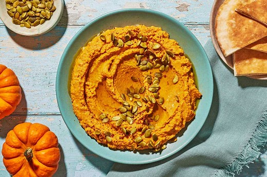 Pumpkin Hummus | The Mediterranean Dish