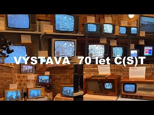 Television exhibition - 70 years of Czechoslovak television - ENG subs