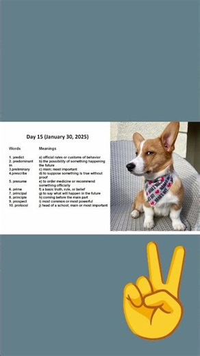 Day 15 for GED Vocabulary (RLA)